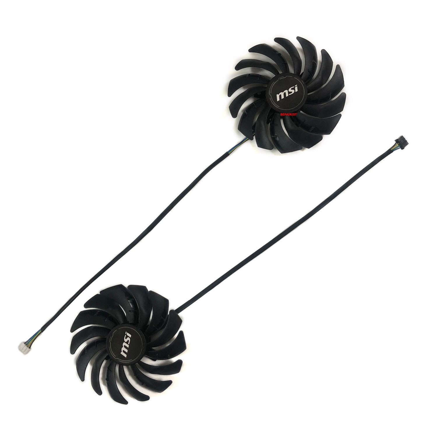 2Pcs/Set PLD10010B/S12HH VGA GPU Cooler Fan For MSI RTX 3060 3060Ti 3070 VENTUS 2X OC Video Graphics Cards Cooling