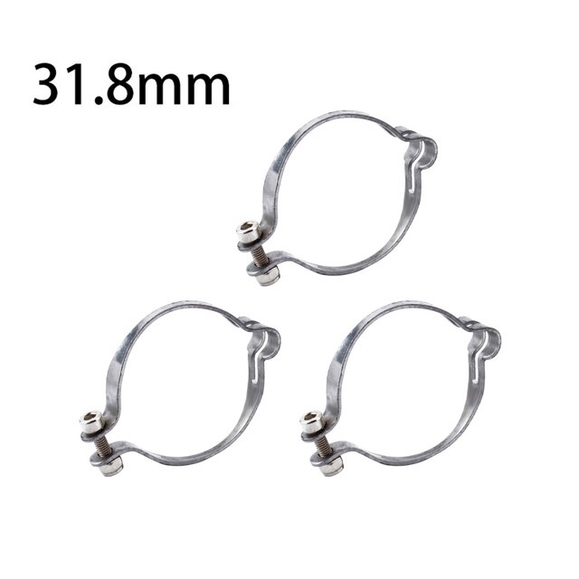 4pcs Bike Bicycle Frame Cable Clips Clamps Brake Hose Guide Buckle Bicycle Wire Fixed Ring Organization Clamped Bike Ring Cable: 31 8MM