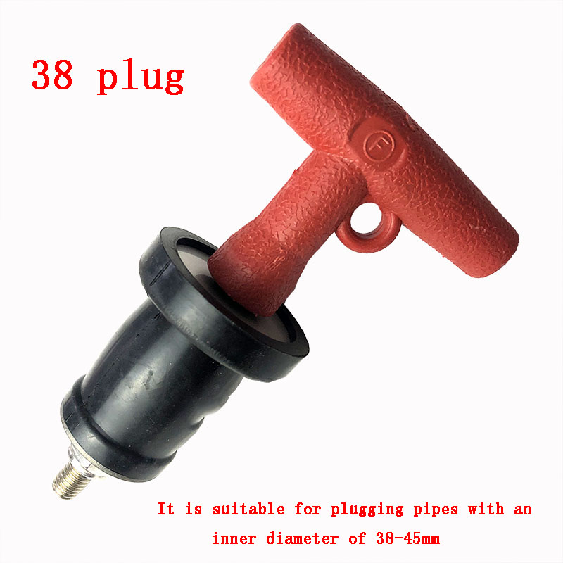 Drain hole plug drain pipe plug plug drain outlet rubber pool pipe plugging head pipe cap marine: Hole ID 38-45mm use