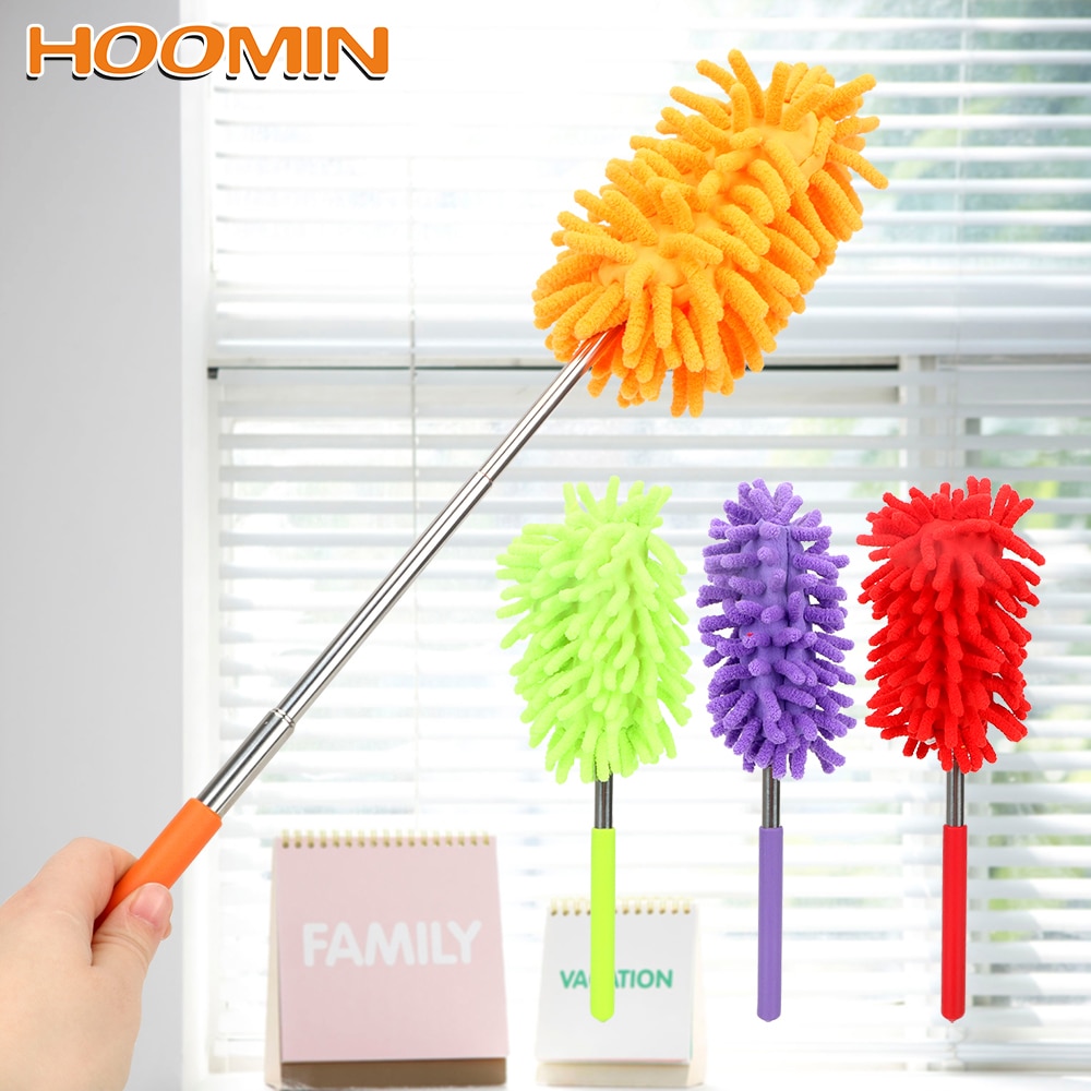 Dusters Dust Remover Cleanning Brush For Air-conditioner Furniture Shutter Home Car Cleaner Scrub Telescopic Washing Tool