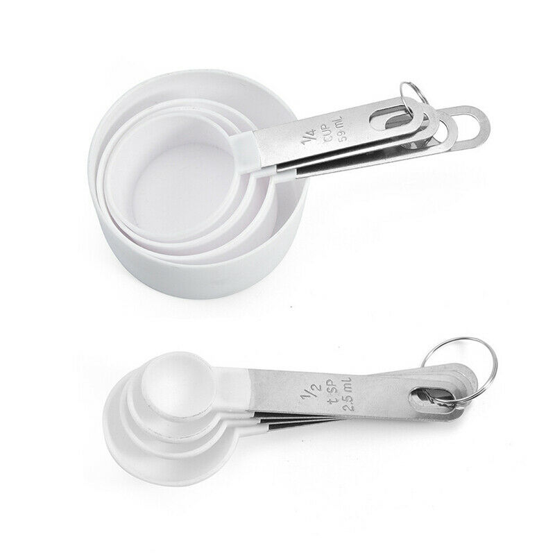 Cooking Measuring Cup kit Units Mark 4pcs Stainles... – Vicedeal