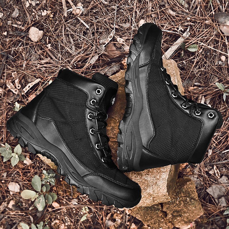 Hiver hommes chaussures classique hommes bottes en peluche hommes bottes de neige en plein air antidérapant hommes baskets hiver Zapatillas Hombre
