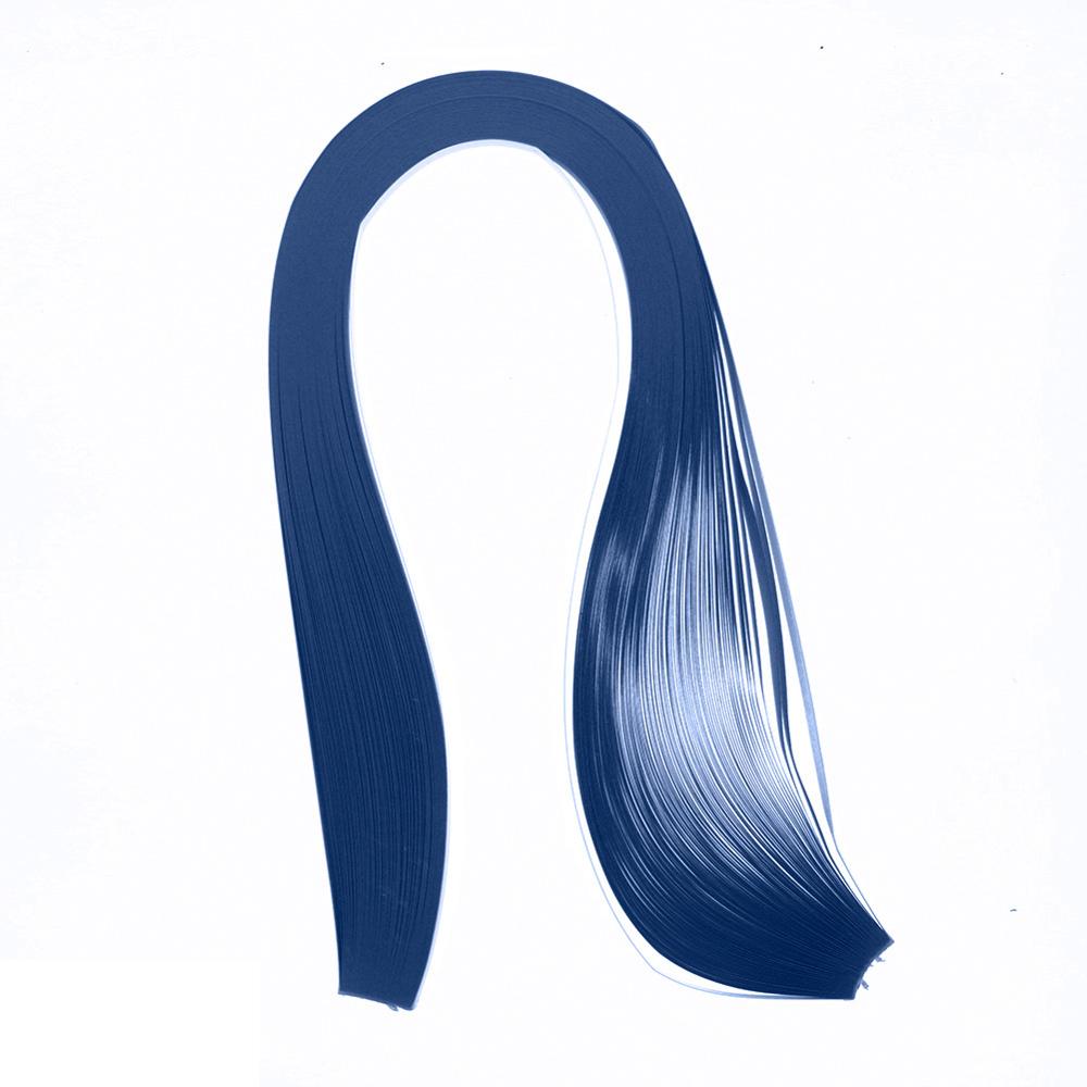 DIY 120 Streifen Quilling Papier 5mm Breite Mehrere Einfarbig Origami Papier Hand Handwerk Dekoration Druck Linderung #259127: dunkel Blau