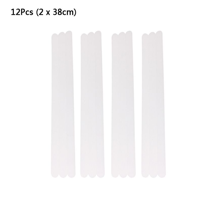 12/18pcs Anti Non Slip Bath Mat Grip Stickers Shower Strips Flooring Safety Tape and Brand: -B