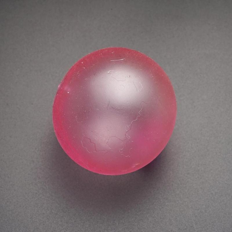 1pc Stick Wall Ball palla da zucca fluorescente palla da bersaglio appiccicosa decompressione tiro Fidget Toy regalo per bambini novità antistress: Red