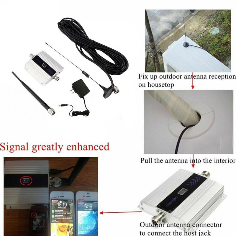 900Mhz GSM 2G/3G/4G Signal Booster Repeater Amplifier Antenna For Cell Phone Signal Repeater Booster With Antenna