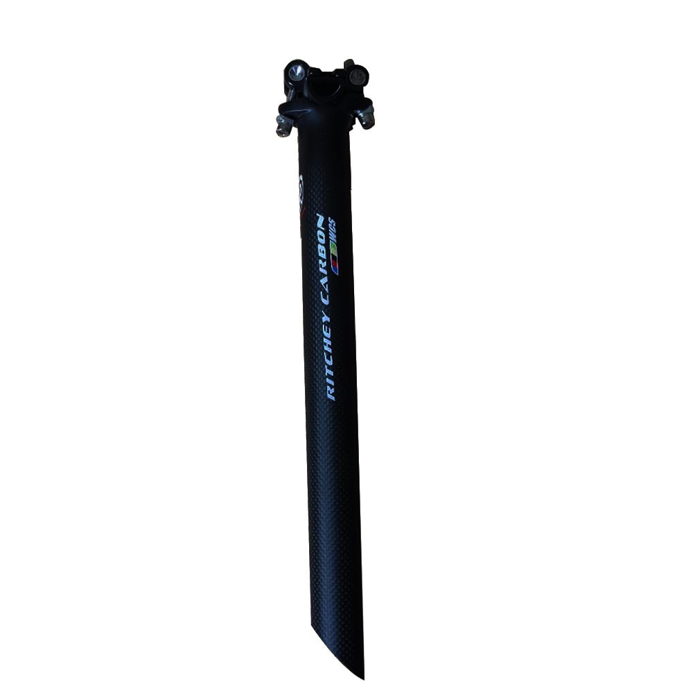 Carbon zadelpen 27.2 30.8 31.6 mtb fiets zadelpenbuis volledig carbon fiber afgeschuinde zadelpen carbon mtb glanzend/mat