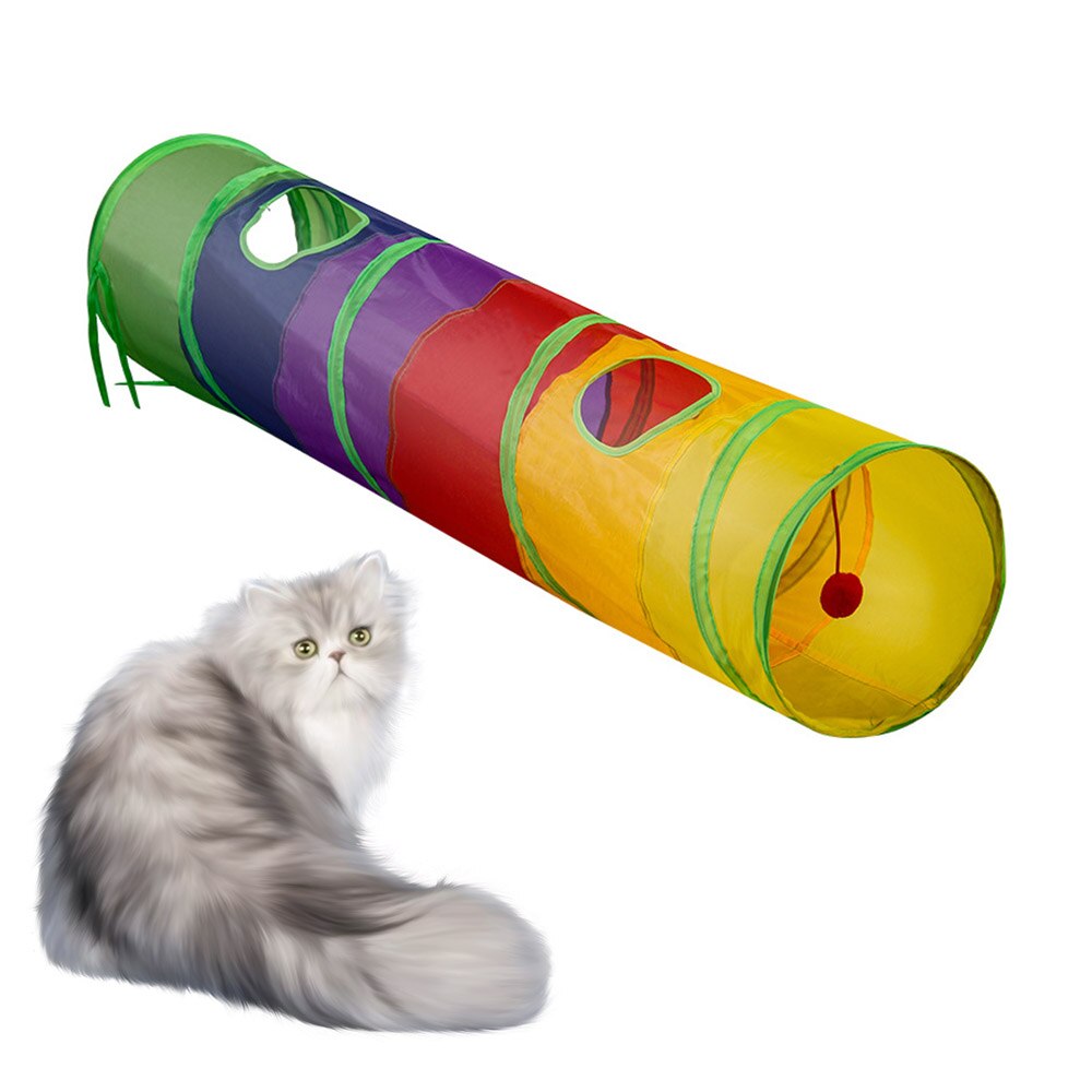 FOMIYES Opvouwbaar Kattentunnelbed Binnenspeelgoed Voor Katten Leuk