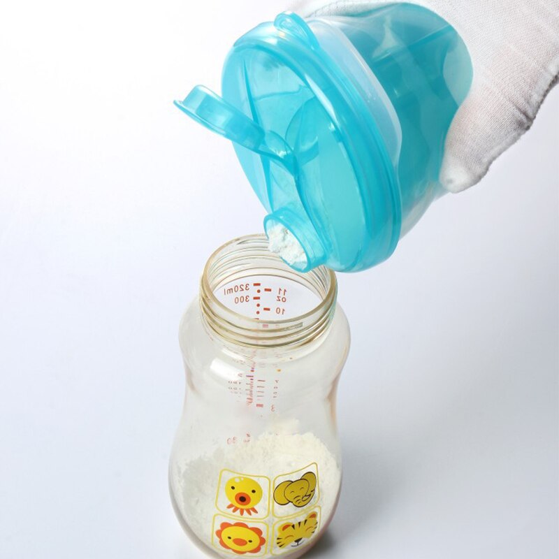 3 grid Milk Powder Box Milk Powder Can Milk Powder Container Dispenser Milk Powder Storage Box Independent Mix Container