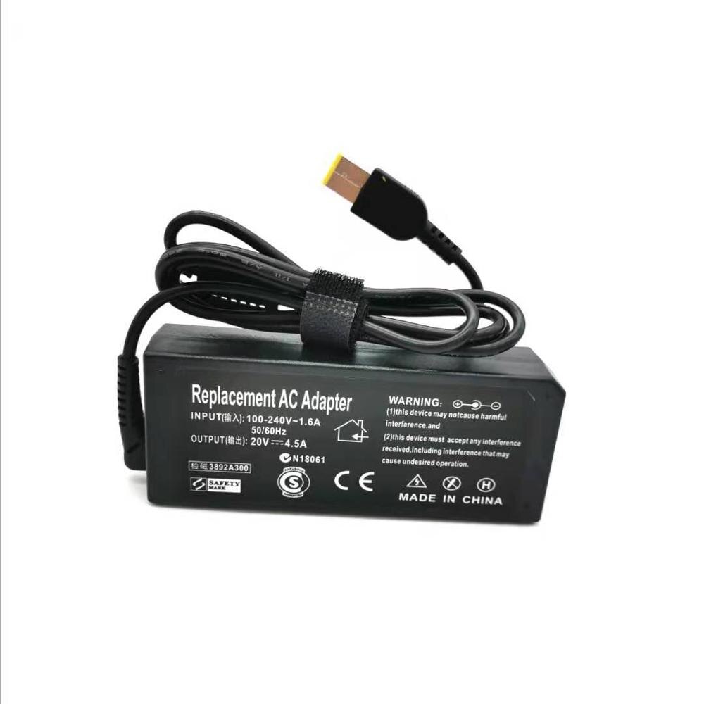 20V 4.5A 90W AC Adapter Battery Charger Power Supply For Lenovo for ThinkPad
