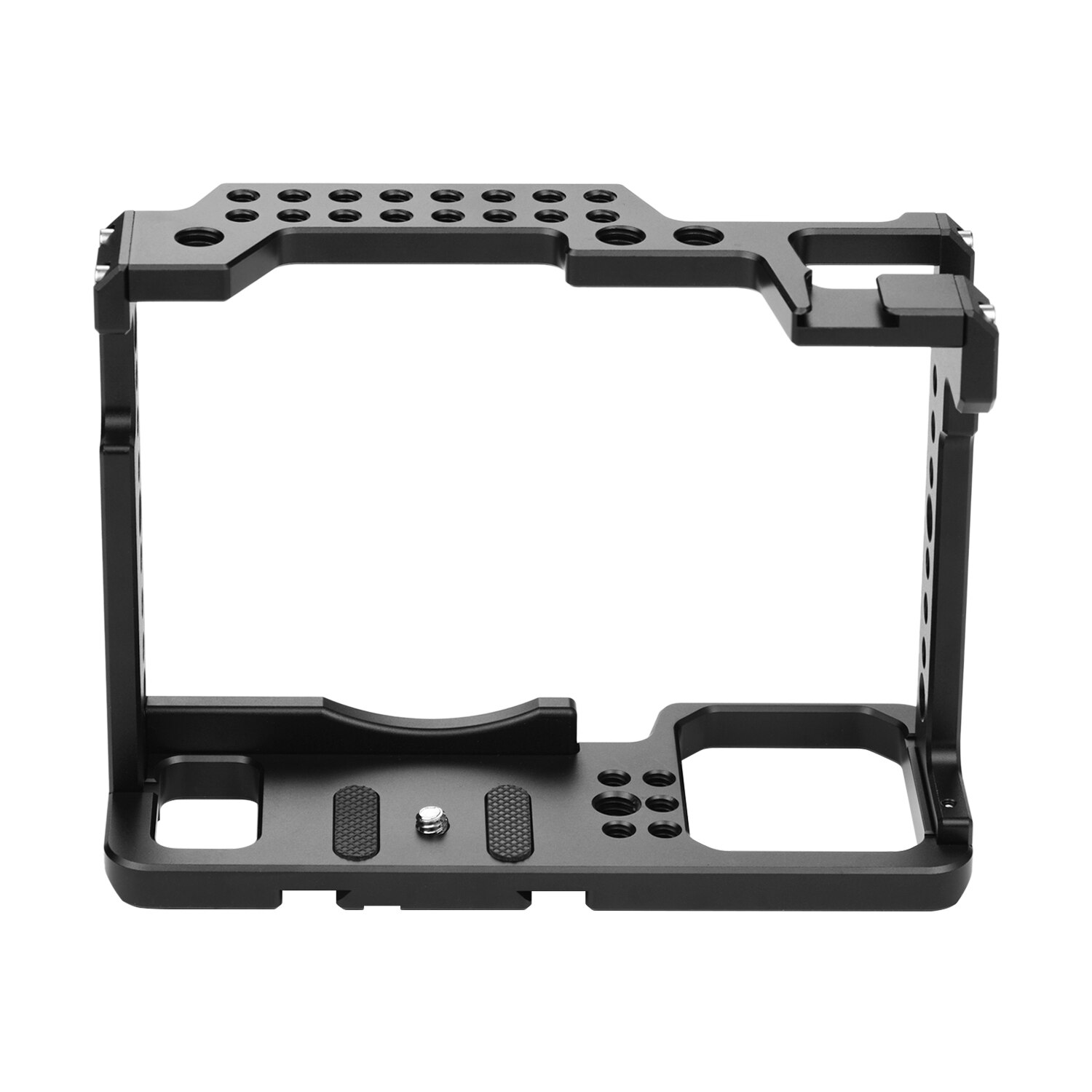 Andoer Video Accessories Full Frame Camera Cage Aluminum Alloy Camera Case Bracket with Cold Shoe Mount for S1H Cameras