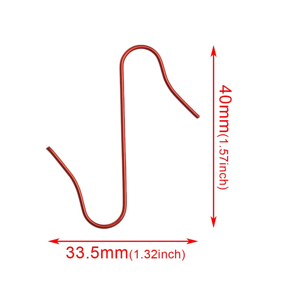 100 pièces bricolage Mini crochets en forme de S crochets robustes en forme de S acier inoxydable cintres en forme de S métal bricolage Mini crochets suspendus en forme de S