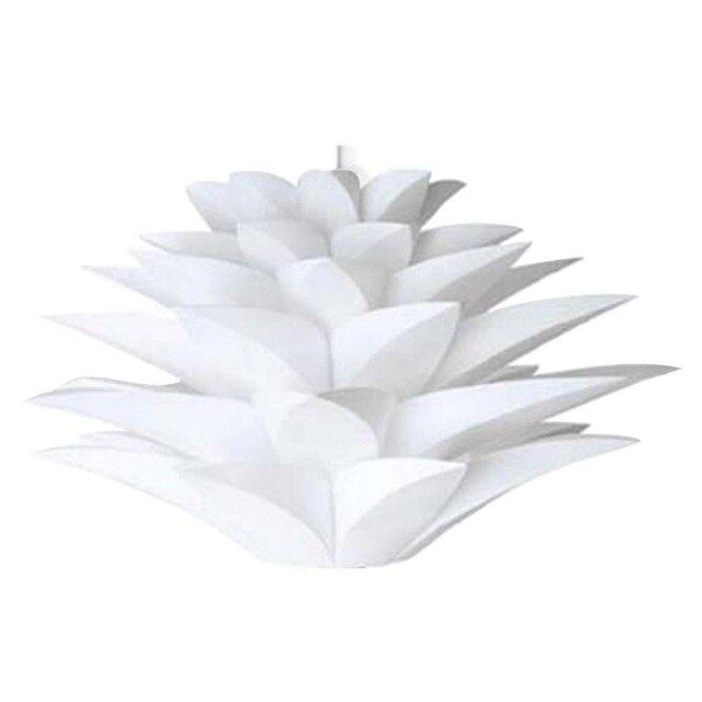 DIY colgante lámpara Puzzle DIY lámpara tonos Kit de Bar casa café flor de loto bricolaje rompecabezas de Kit de Tulipa: 55cm