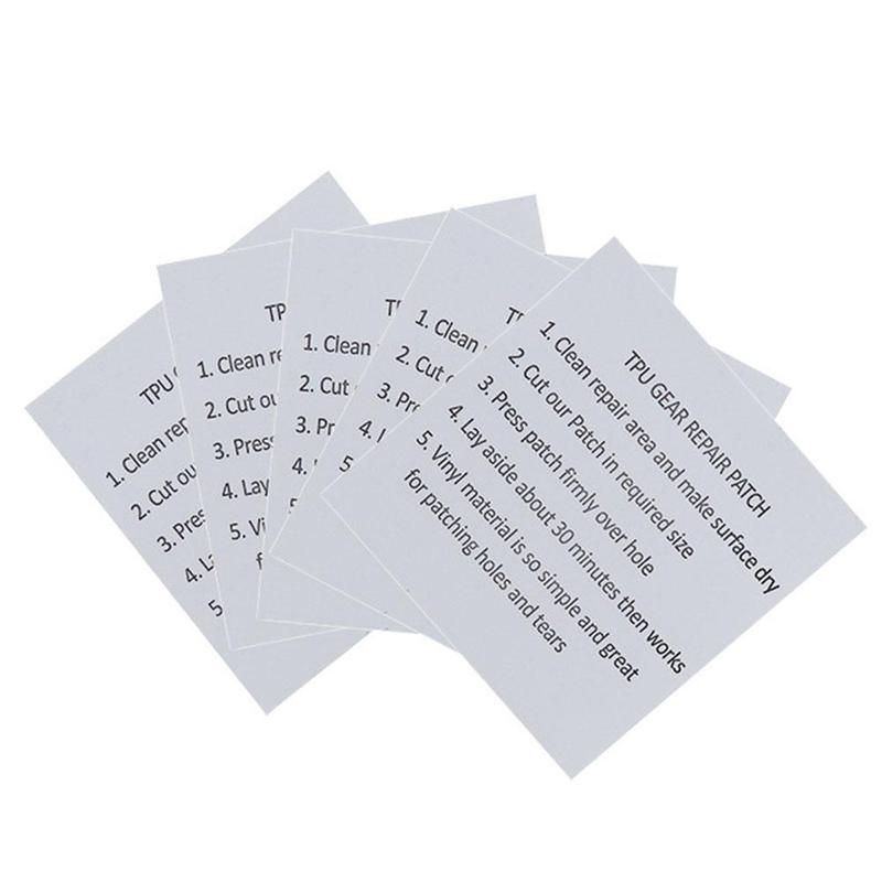 5PCS/Pack Swimming Float Repair Kit Puncture Repair Patch Glue Kit Adhesive For Inflatable Toy Pools Float Air Bed Dinghies