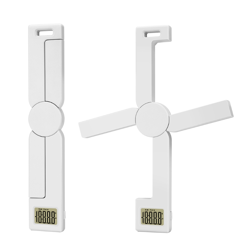 Præcis køkkenvægt yderst nøjagtig foldbar bærbar fødevarevægt lcd-skærm