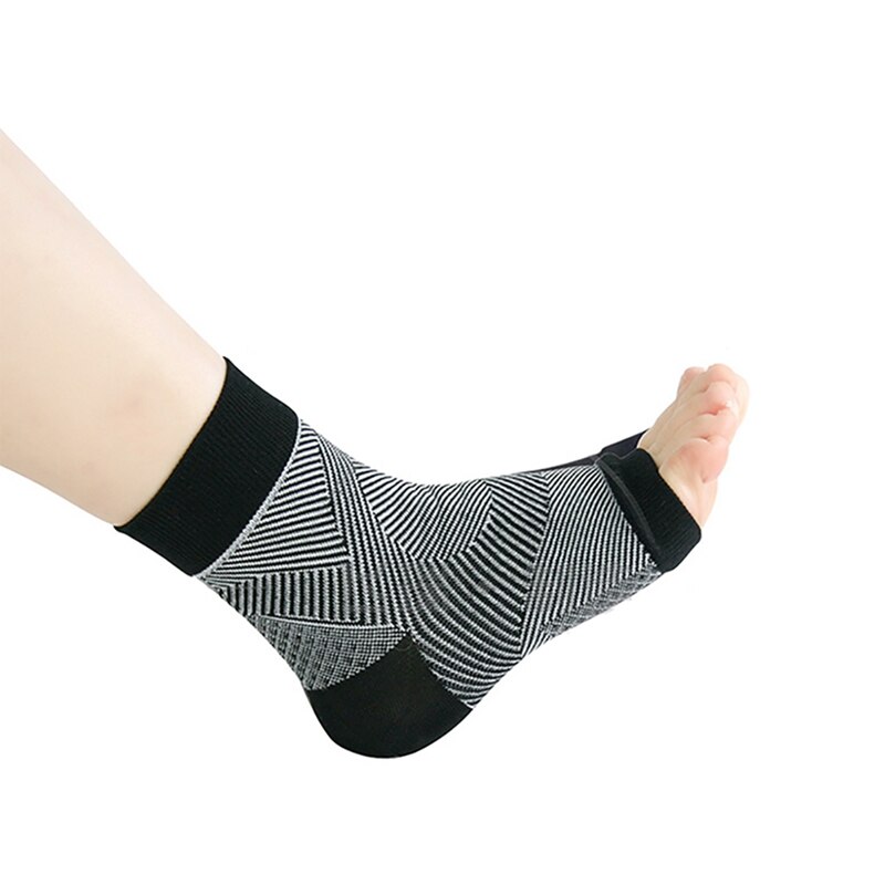 1 paar Enkel Ondersteuning Ademend Compressie Nylon Spandex Mouw Hak Cover Fitness Sport Veiligheid Sportkleding Accessoires