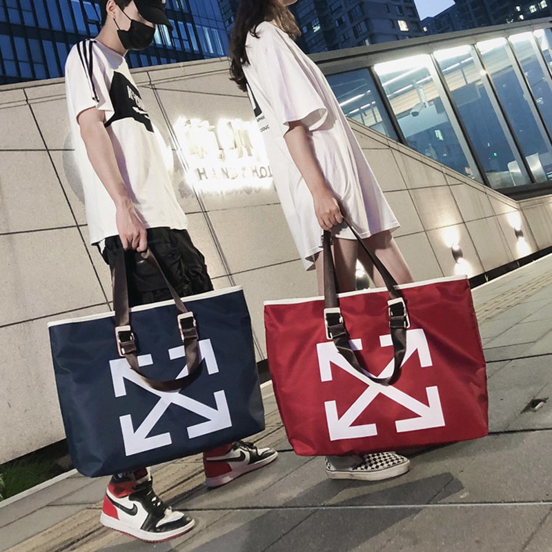 Style coréen bagage à main grande capacité sac de voyage étanche hommes femmes voyage bagages sac grand Nylon sac de sport