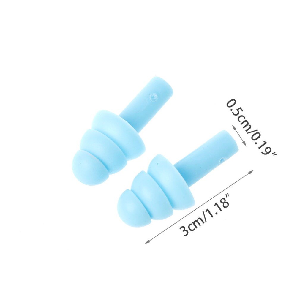 Swimmers Plug 1 pairs Waterproof Swimming Silicone Swim Earplugs... – Grandado