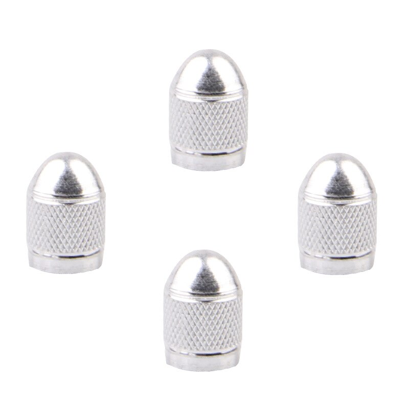 2/4PCS Universal Aluminum Alloy Schrader Valve Caps Wheel Tire Valve Dust Covers for Cars Motorcycles Bikes Bicycle Accessories