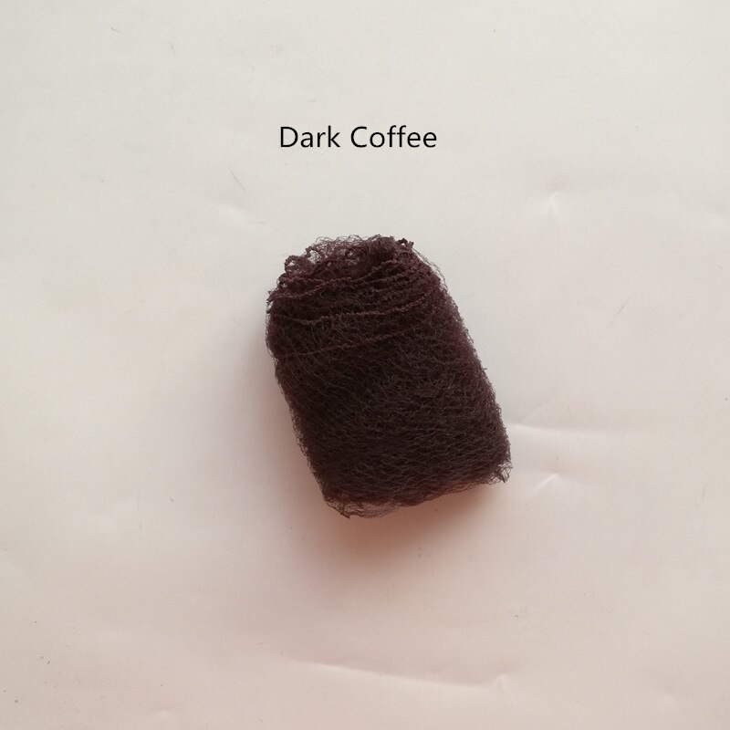 40 st engångs elastiska hårnät för dans eller sportnät osynligt balettnät