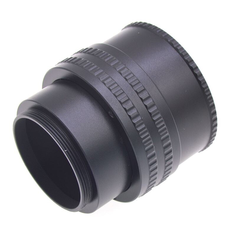 Adaptador de tubo Macro helicoidal de enfoque ajustable de lente de montaje M42 a M42 25-55mm