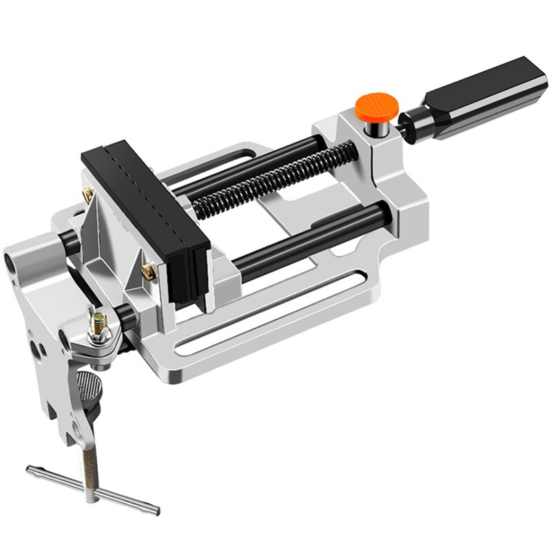 Miniature Hobby Clamp on Table Bench Vise Tool Vise Multi-Functional Table Vice Carving Bench Clamp Press Flat Vice