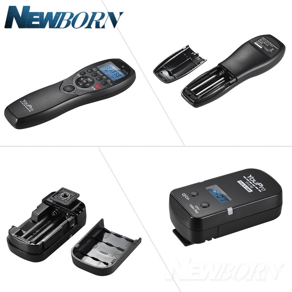 YouPro VT-2/S3 Liberação Do Obturador Controle Remoto Sem Fio Transmissor Receptor para Sony a7/a7R/a7S/a6300/a6000/a5100/a5000