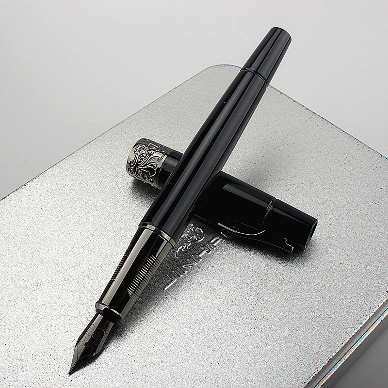 Luxury 2043 Metal Fountain Pen Financial Office Student School Stationery Supplies Ink Pens