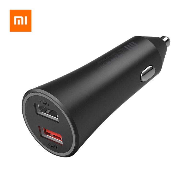 Originele Xiaomi Autolader 18W Snel Opladen Dubbele USB Sigarettenaansteker Adapter voor iPhone Samsung LG HTC Huawei