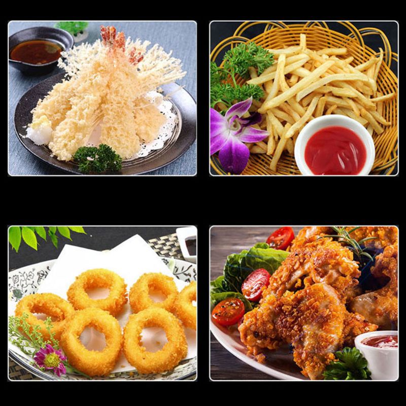 Stainless Steel Food Thermometer Frying Pan Temperature Control Kitchen Supplies