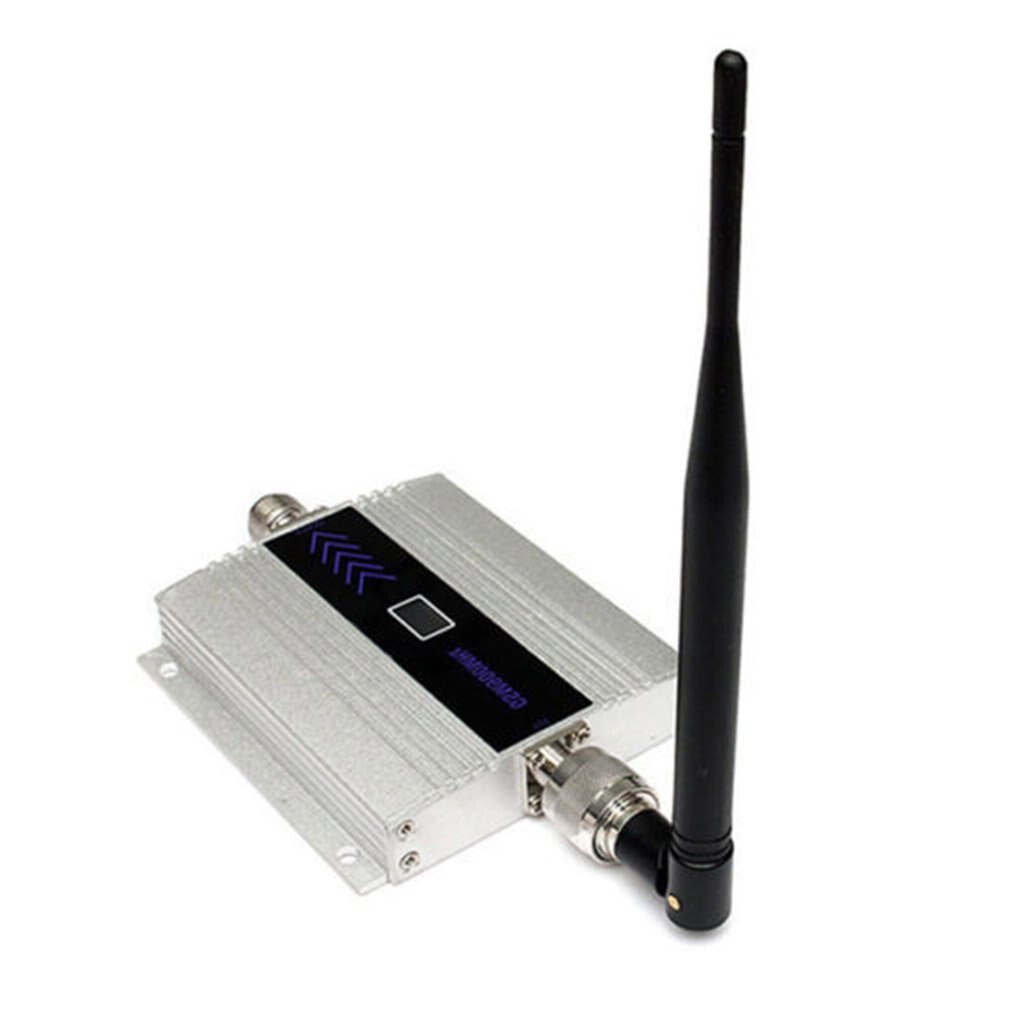 GSM 900MHz Cell Phone Signal Amplifier Booster with Dual Aerials Portable LCD Display High Grain Signal Repeater Kit