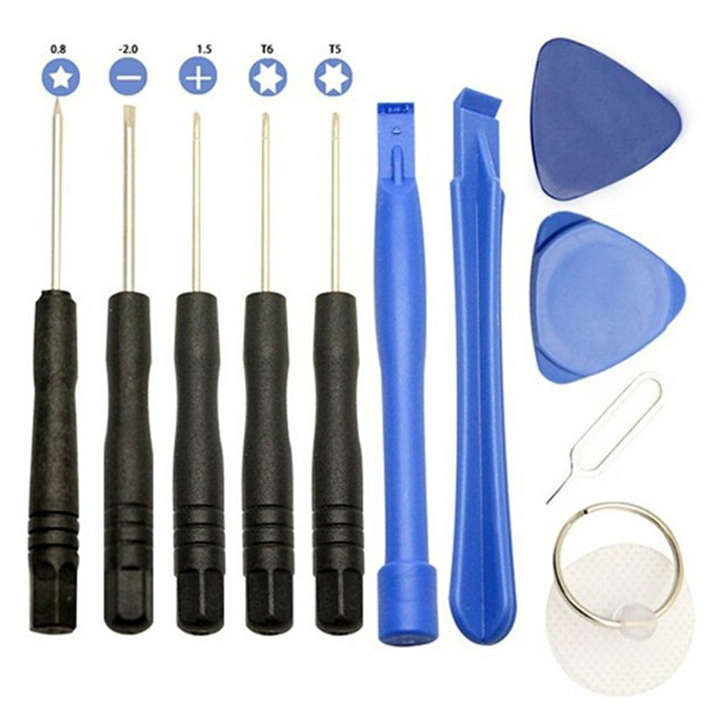 Professionele 11 In 1 Mobiele Telefoons Opening Pry Reparatie Tool Kits Smartphone Schroevendraaiers Tool Set Voor Iphone Voor Samsung Voor huawei: 11 in 1