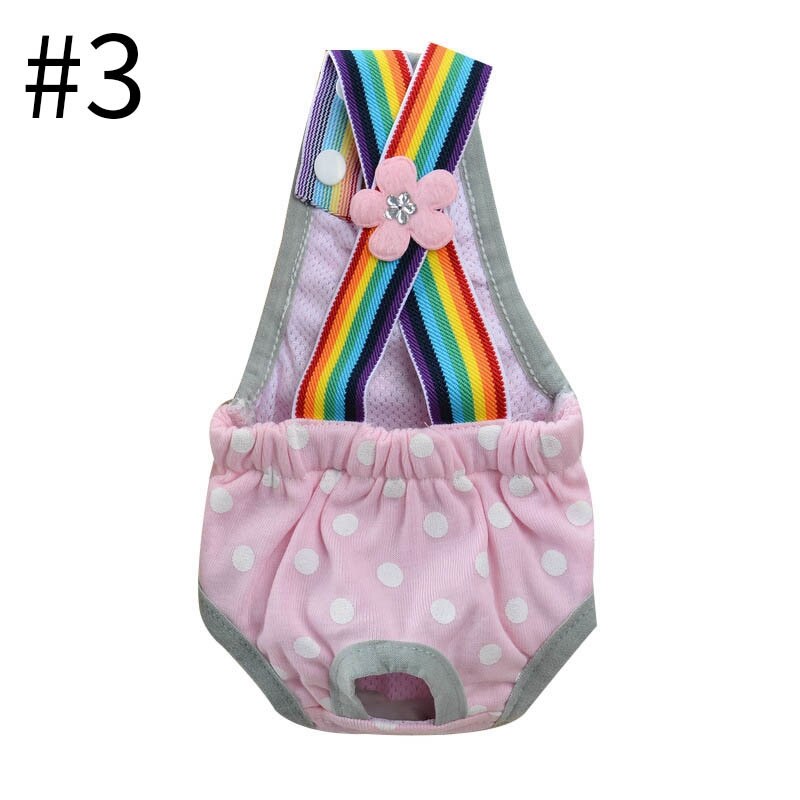 Short de chien hygiénique de | Joli Short pour chien, pantalon court pour chien physiologique, sous-vêtements confortables, pantalon pour chiot féminin pour animaux de compagnie: Style 3 / XL