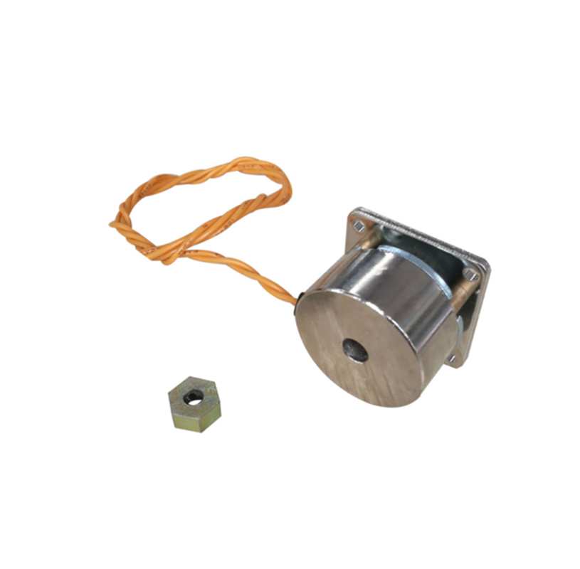 Stepper motor brake DC 24V for NEMA 17 NEMA 23 NEMA34 stepper motor silver color round type motor brake