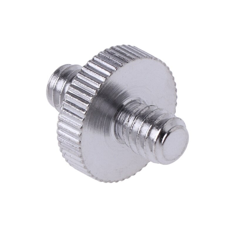 Double-headed 1/ 4" Male Screw Thread Convert Adapter For Camera Tripod Ballhead