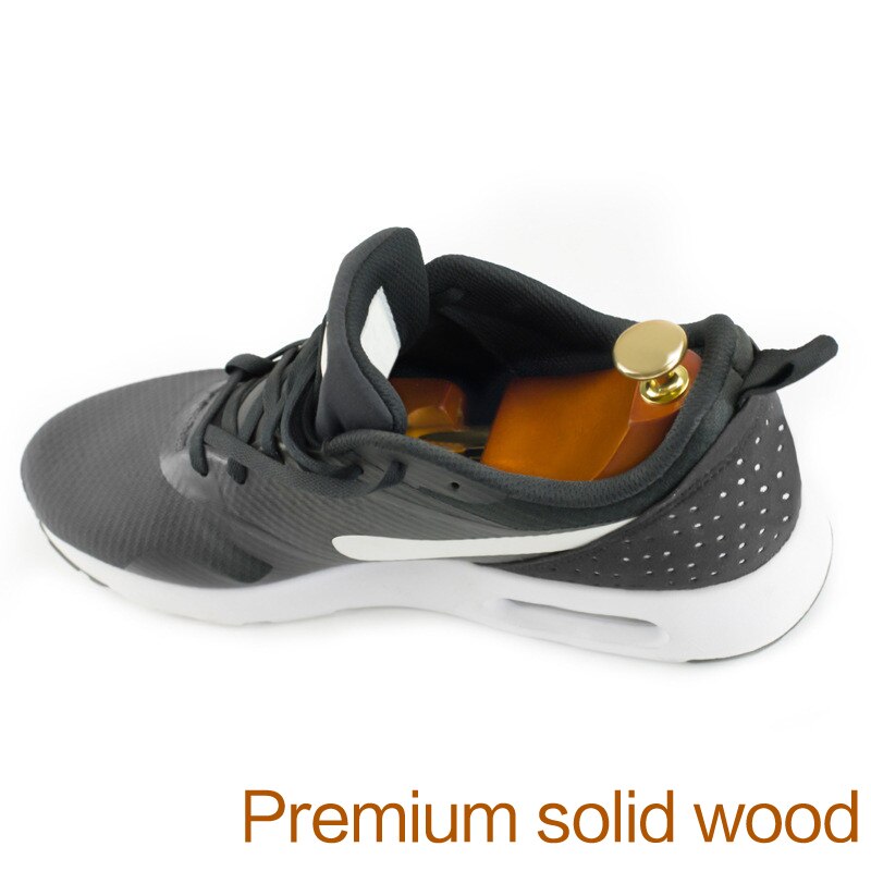 Guger-arbre réglable en bois massif pour hommes et femmes, 1 paire, pommeau de Support de chaussures, façonneur, civière de soins de chaussures