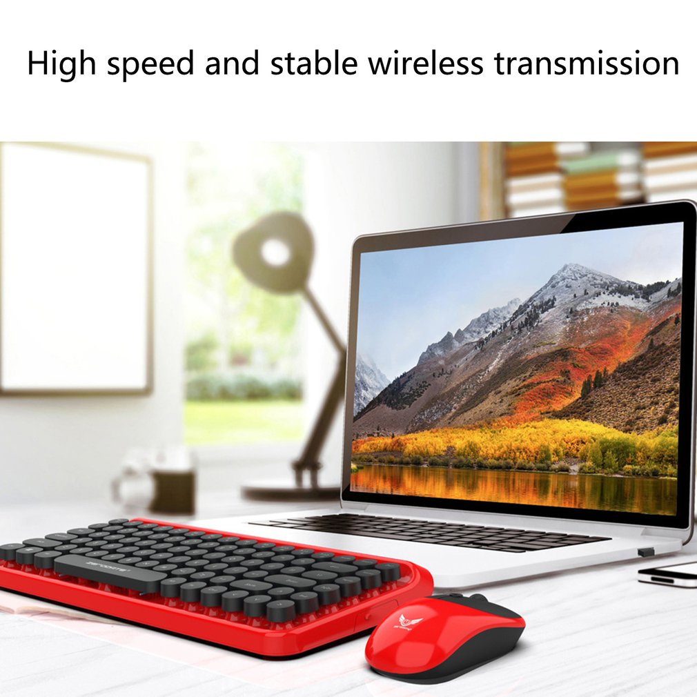 Dot Keyboard System-wide Use Keyboard adjustable Brightness For Smart Home Office Keyboard and Mouse Combo Kit