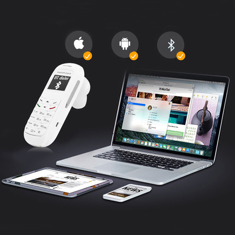GT L8Star BM70 Bluetooth Headset BT Dialer BM10 BM50Support Sim Wireless Headset White List Magic Voice MSDS Mini Mobile Phone