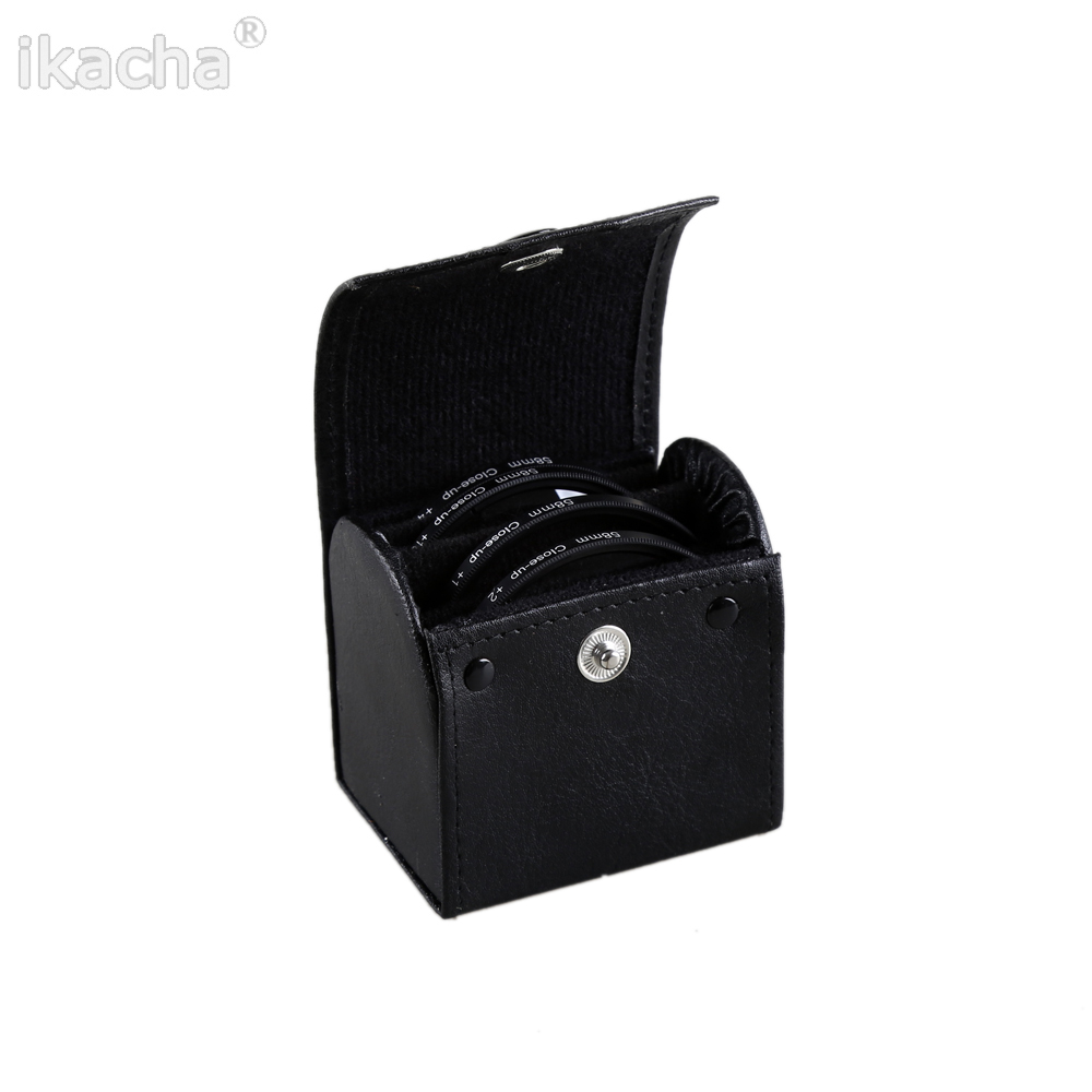 Makro nah dran hoch Linse Filter + 1 + 2 + 4 + 10 Bausatz + Sonnenblende + Deckel 49mm 52mm 55mm 58mm 62mm 67mm 72mm 77mm für Kanon Nikon Sony Kamera