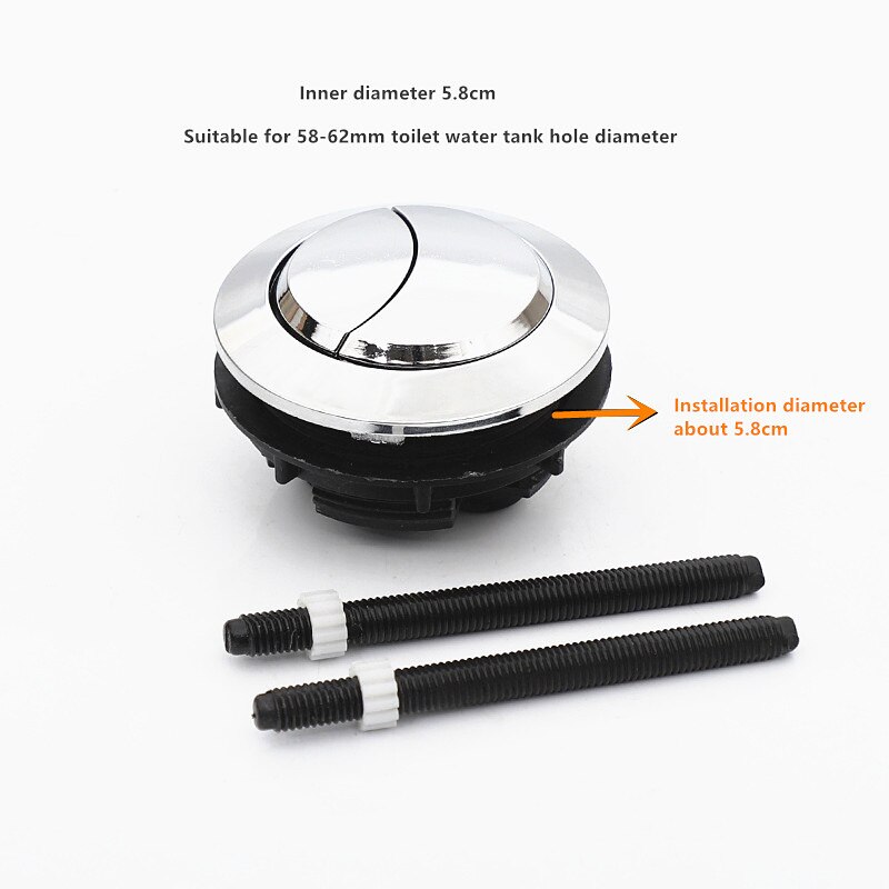 Various round square ABS Plastic Hand press FLush Button bathroom Toilet water tank push button accessories,FL21010: Toilet Buttons A