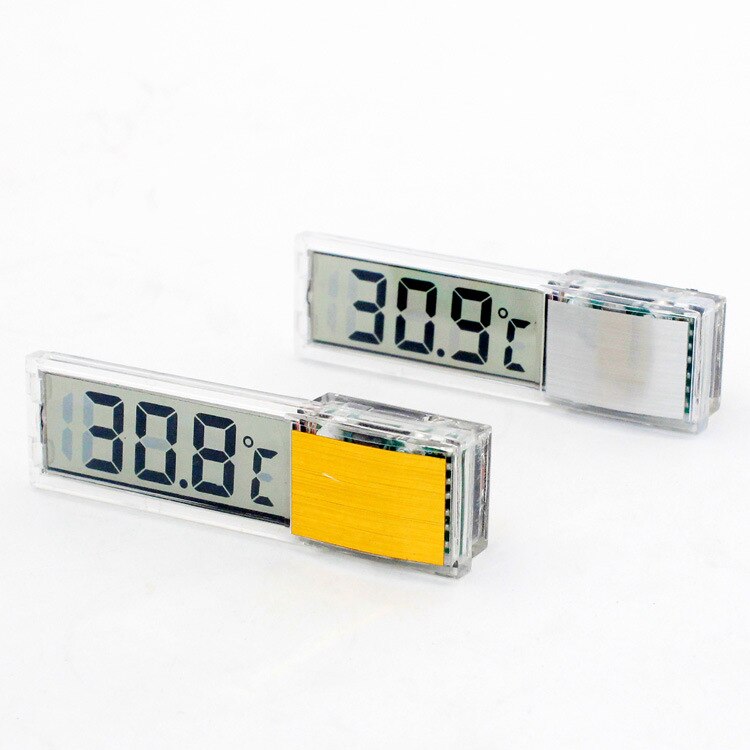LCD 3D Digital Thermometer Wasserdicht Gefrierschrank Aquarium Thermometer 2 Sekunden Digital Sensor nasser Fisch Panzer Dekoration