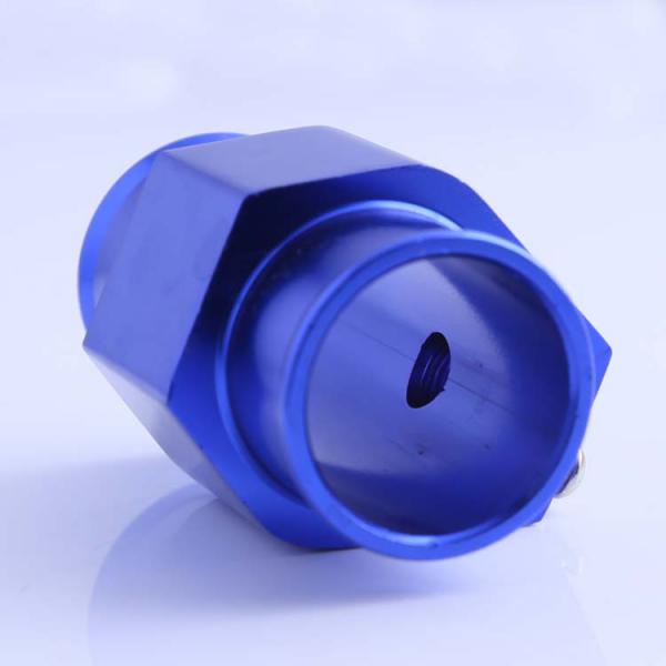 28mm Water Temperature Sensor Adapter Gauge Radiator With Hose Clamp