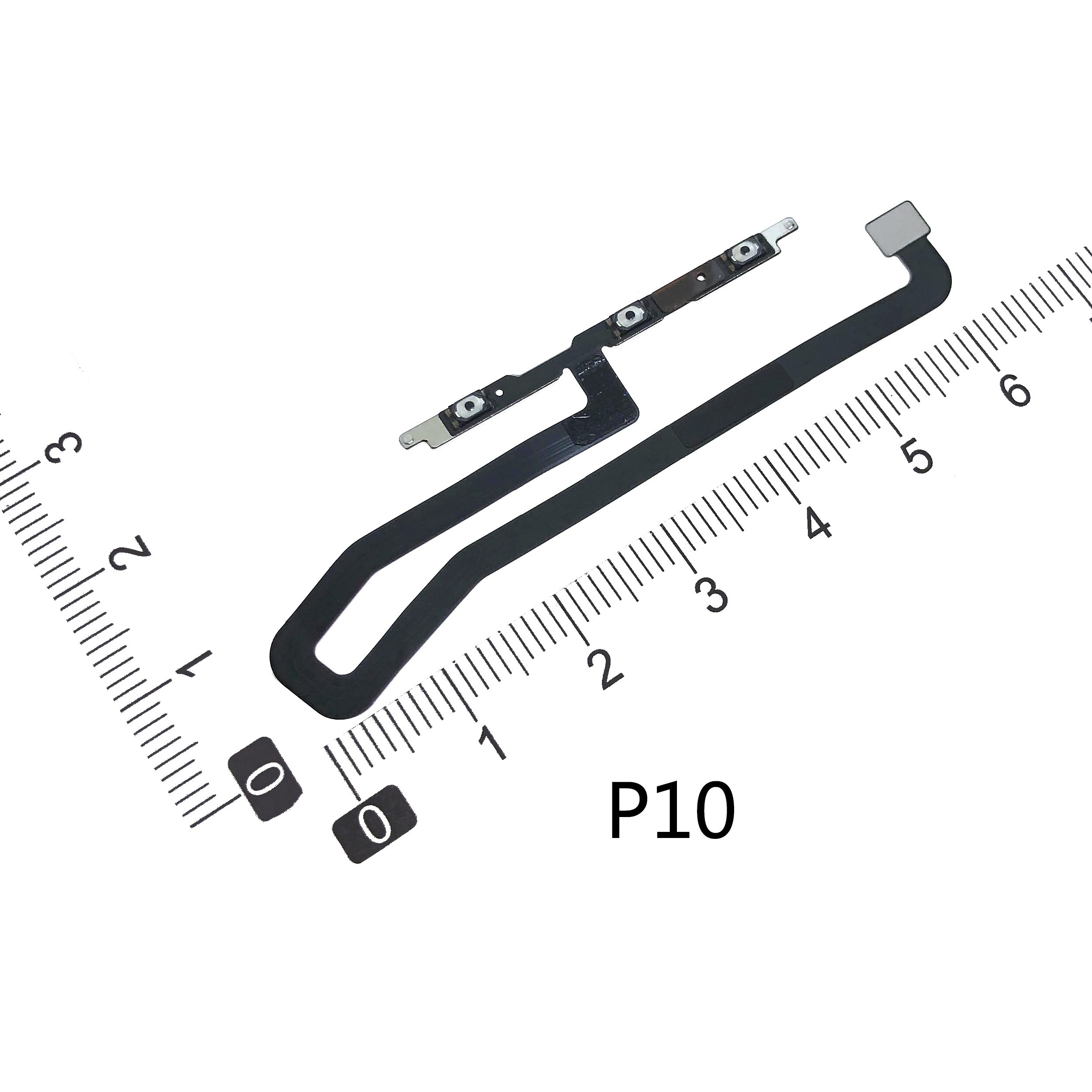 Tænd/sluk-tast mute lydløs lydstyrkeknap bånd flex kabel til huawei  p30 p20 pro  p10 p9 plus mini  p8 lite: P10