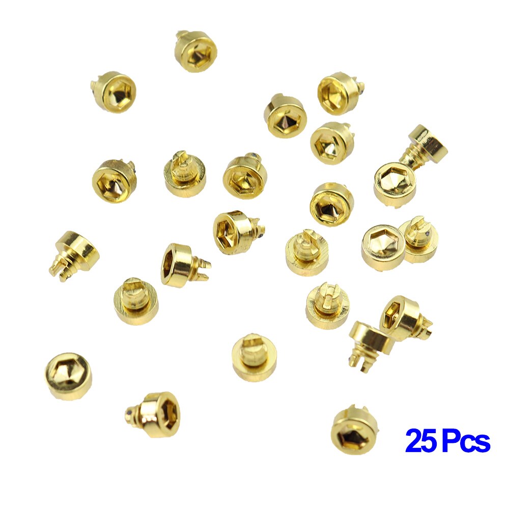 Rivets de roue en plastique pour voiture, 25/7.5mm, écrous, clous, clous, clous, pour stylisme automobile, TunningRim, lèvres, pneus, vis de remplacement, décoration
