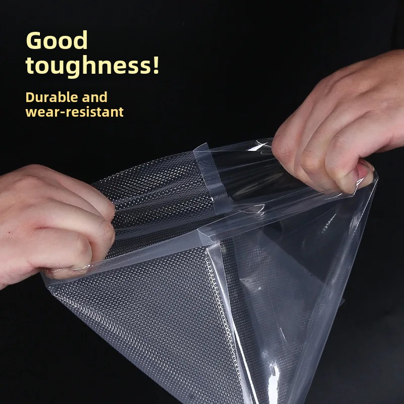 Thickened 19 Strands Nylon Food Preservation Vacuum Bag Home Use Food Packaging Vacuum Sealed Bags Saran Wrap Plastic Bags