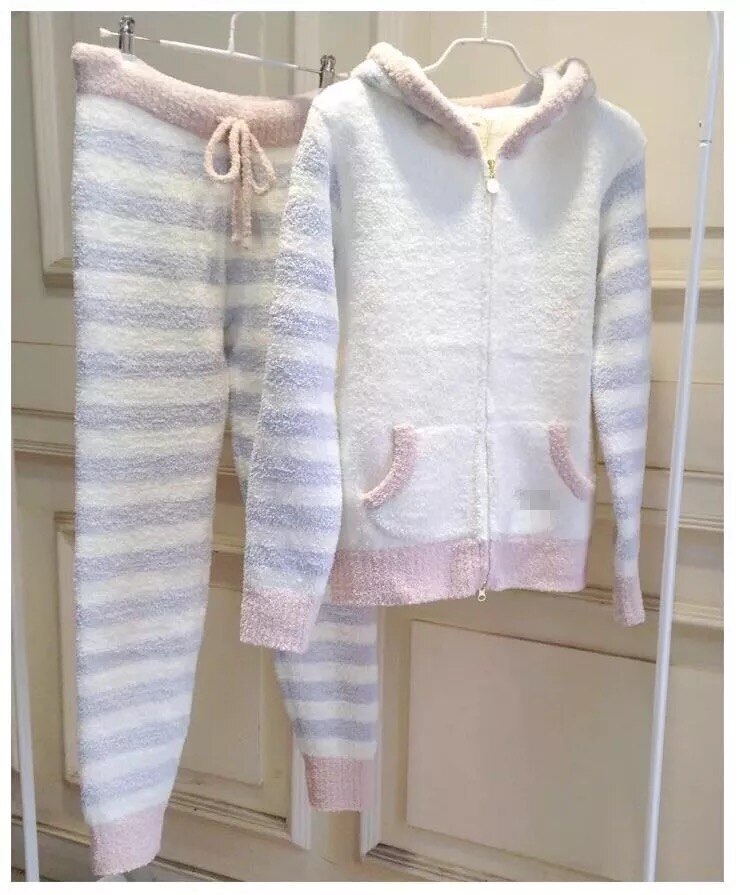 Pijama japonés GP de invierno para mujer, Conjunto de Pijama, Pijama, conjunto de dos piezas, ropa de descanso