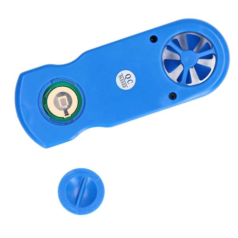 Anémomètre Numérique Portable - Mesure Vitesse Vent (5 Unités) Et Température, écran LCD Rétroéclairé, Pour Voile, Pêche, Bricolage - 2