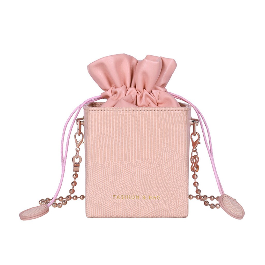 Womens Tassen Eenvoudige All Purpose Kleine Emmer Enkele Schouder Messenger taschen vrouwen bolsa masculina sac femme torebka damska: PK