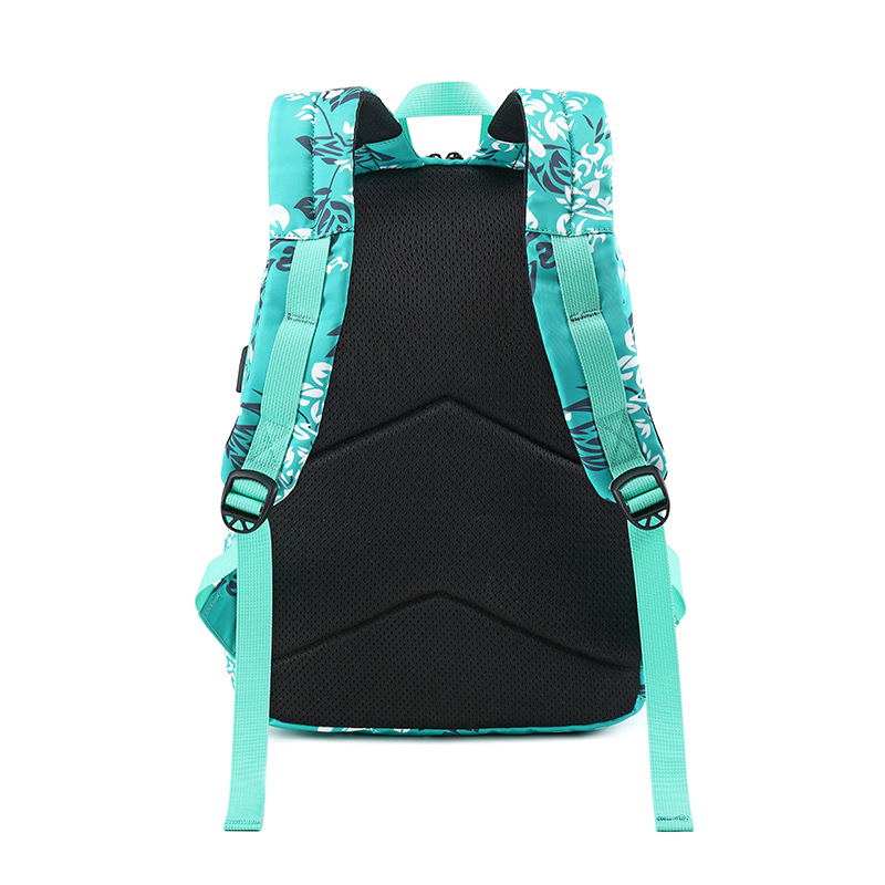 Sac à dos d'école pour adolescent, ensemble de sacs légers à la pour filles et femmes, sac de collège adapté à un sac d'ordinateur de 14 pouces