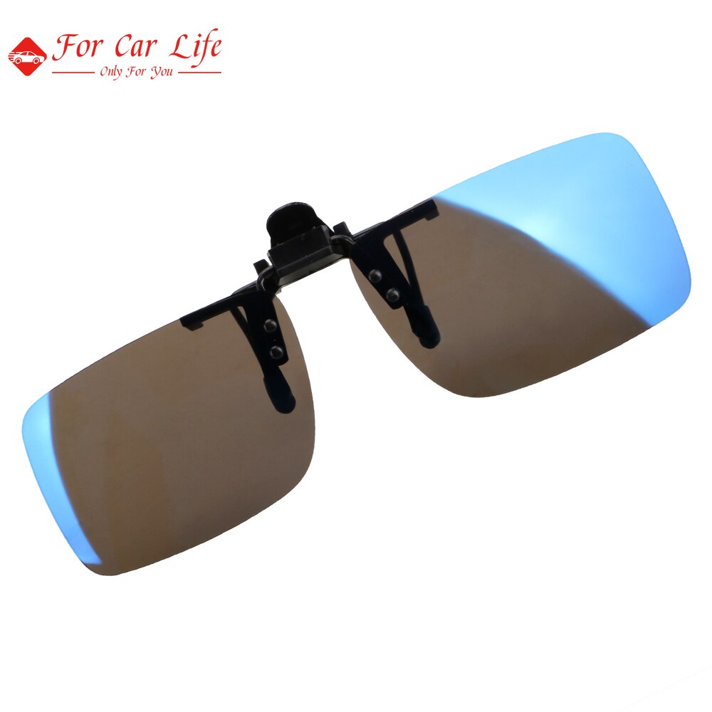 Car Driver Goggles Anti-UVA UVB Polarized Sun Glasses Driving Night Vision Lens Clip On Sunglasses Interior Accessories